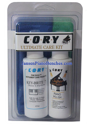 Cory Ultimate High Polish Piano Care Kit 