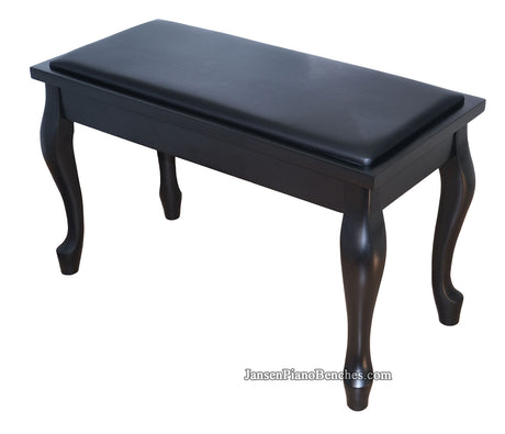 Yamaha piano bench with curved legs