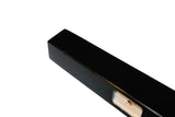 Black High Polish Piano Bench with Crossbar - Open Box