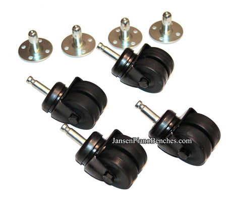 darnell upright piano wheels rubber casters