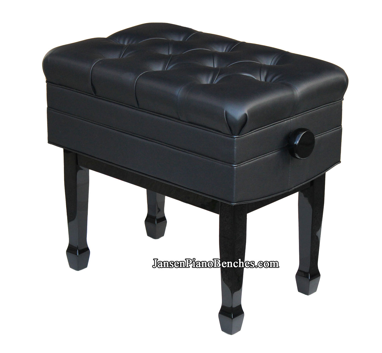 adjustable piano bench with music storage
