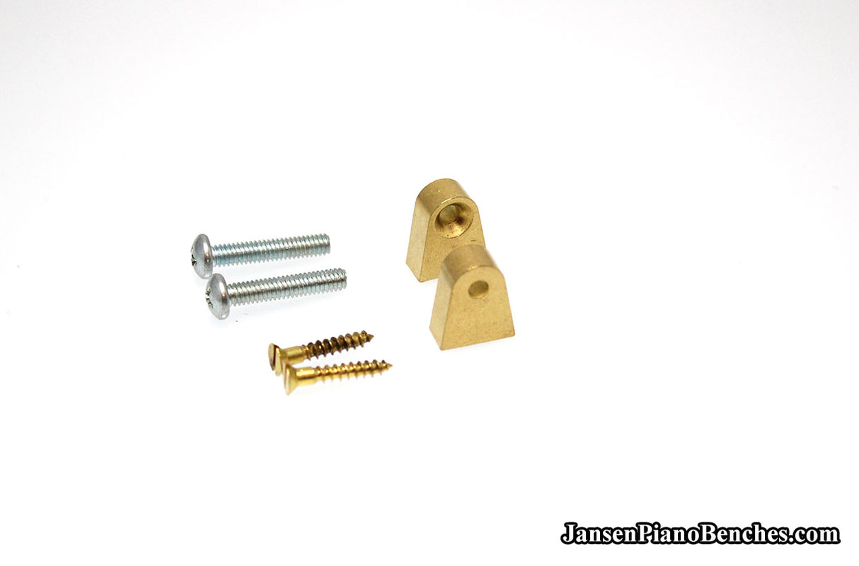 Piano Music Desk Hinges Brass