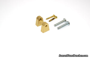 Piano Music Desk Hinges Brass