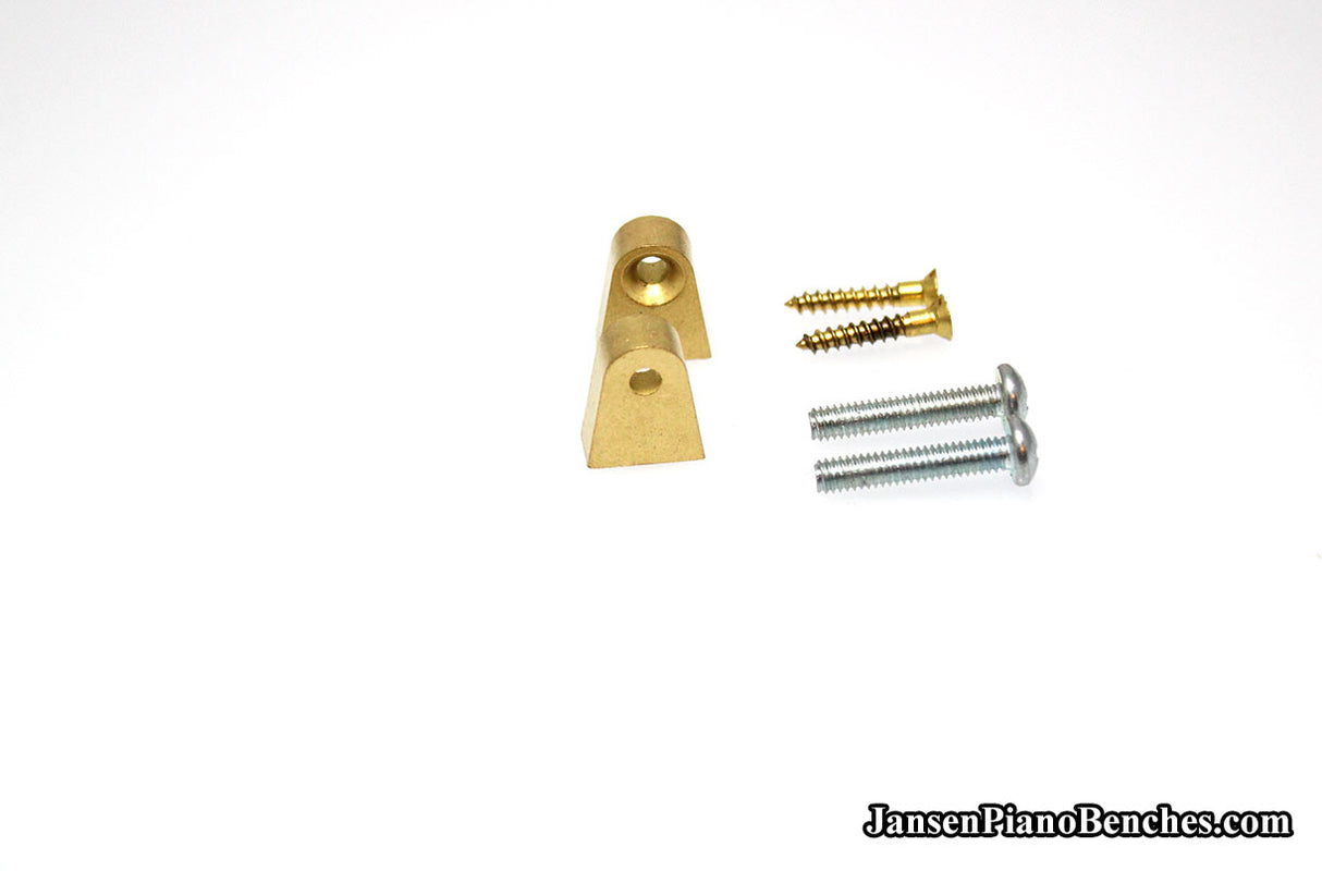Piano Music Desk Hinges Brass