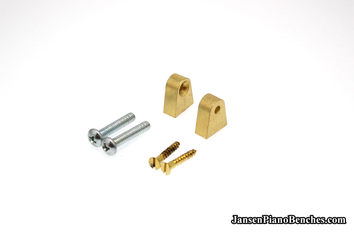 Piano Music Desk Hinges Brass