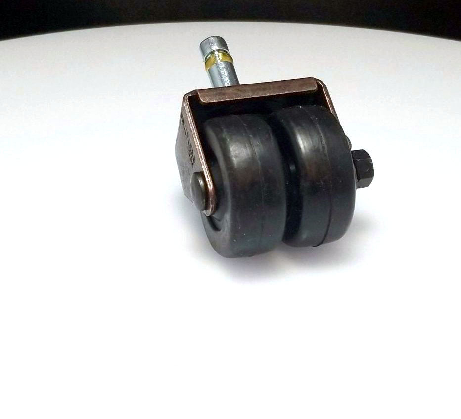 Heavy-Duty Dual Rubber Piano Wheels for Grand and Upright Pianos