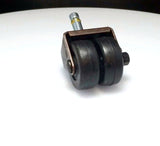 Heavy-Duty Dual Rubber Piano Wheels for Grand and Upright Pianos