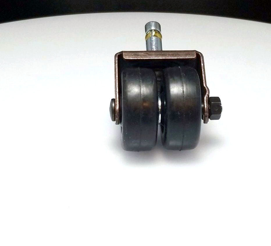 Heavy-Duty Dual Rubber Piano Wheels for Grand and Upright Pianos