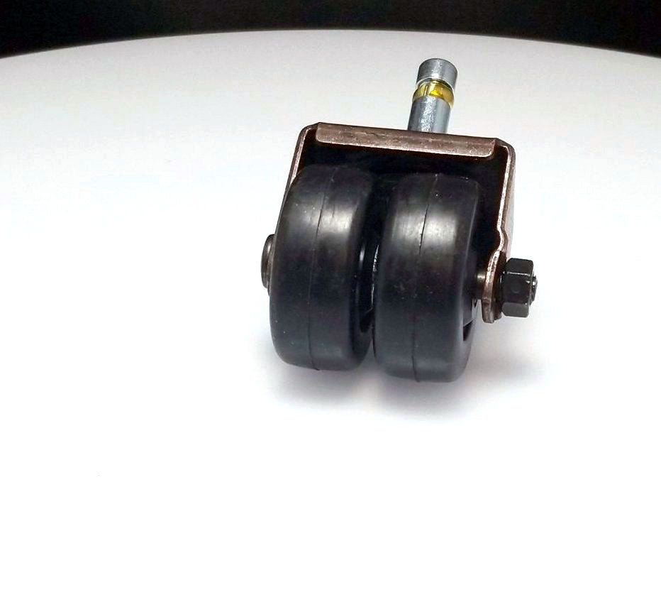 Heavy-Duty Dual Rubber Piano Wheels for Grand and Upright Pianos