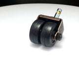 Heavy-Duty Dual Rubber Piano Wheels for Grand and Upright Pianos
