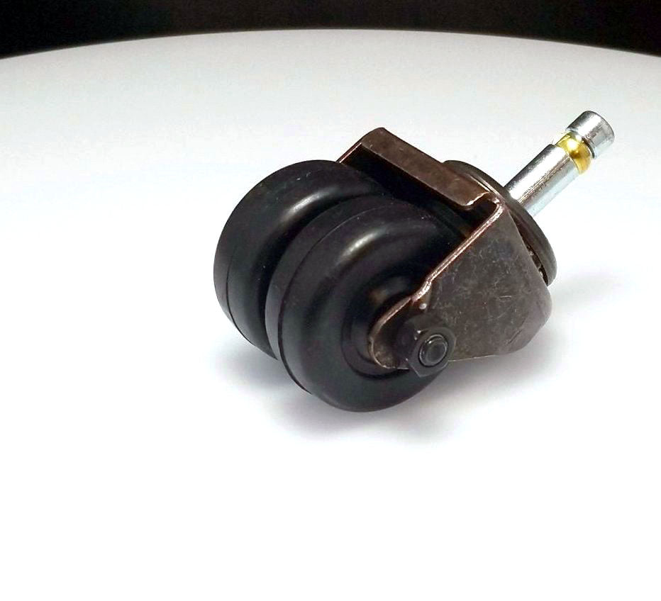 Heavy-Duty Dual Rubber Piano Wheels for Grand and Upright Pianos