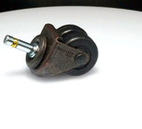 Heavy-Duty Dual Rubber Piano Wheels for Grand and Upright Pianos