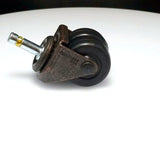 Heavy-Duty Dual Rubber Piano Wheels for Grand and Upright Pianos