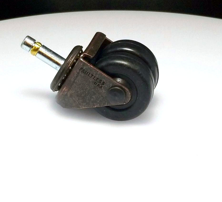 Heavy-Duty Dual Rubber Piano Wheels for Grand and Upright Pianos