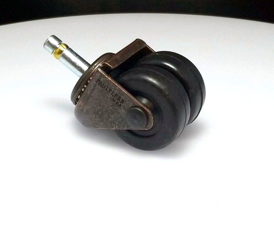 Heavy-Duty Dual Rubber Piano Wheels for Grand and Upright Pianos