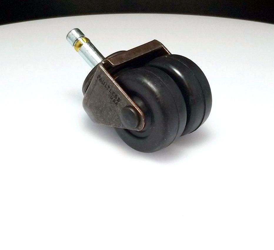 Heavy-Duty Dual Rubber Piano Wheels for Grand and Upright Pianos