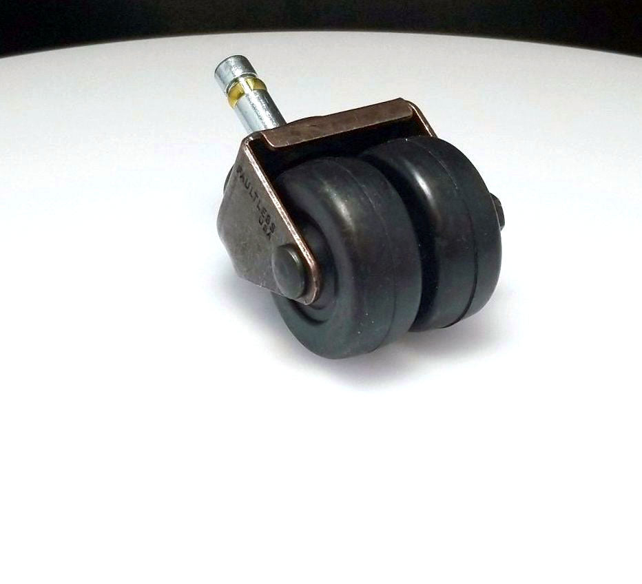Heavy-Duty Dual Rubber Piano Wheels for Grand and Upright Pianos