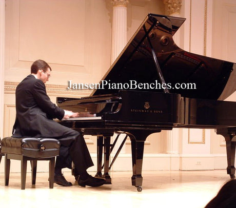 steinway piano bench