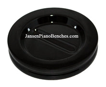 Load image into Gallery viewer, Jansen 5.5&quot; grand piano caster cup high polish ebony