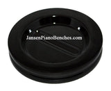 Extra Large Piano Caster Cups - Dual Wheel 7.5" Diameter Cups