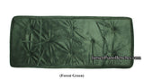 Jansen piano bench cushion forest green