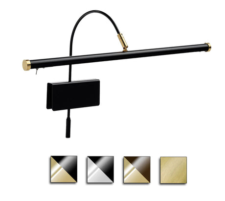 cocoweb led grand piano lab gpled black brass