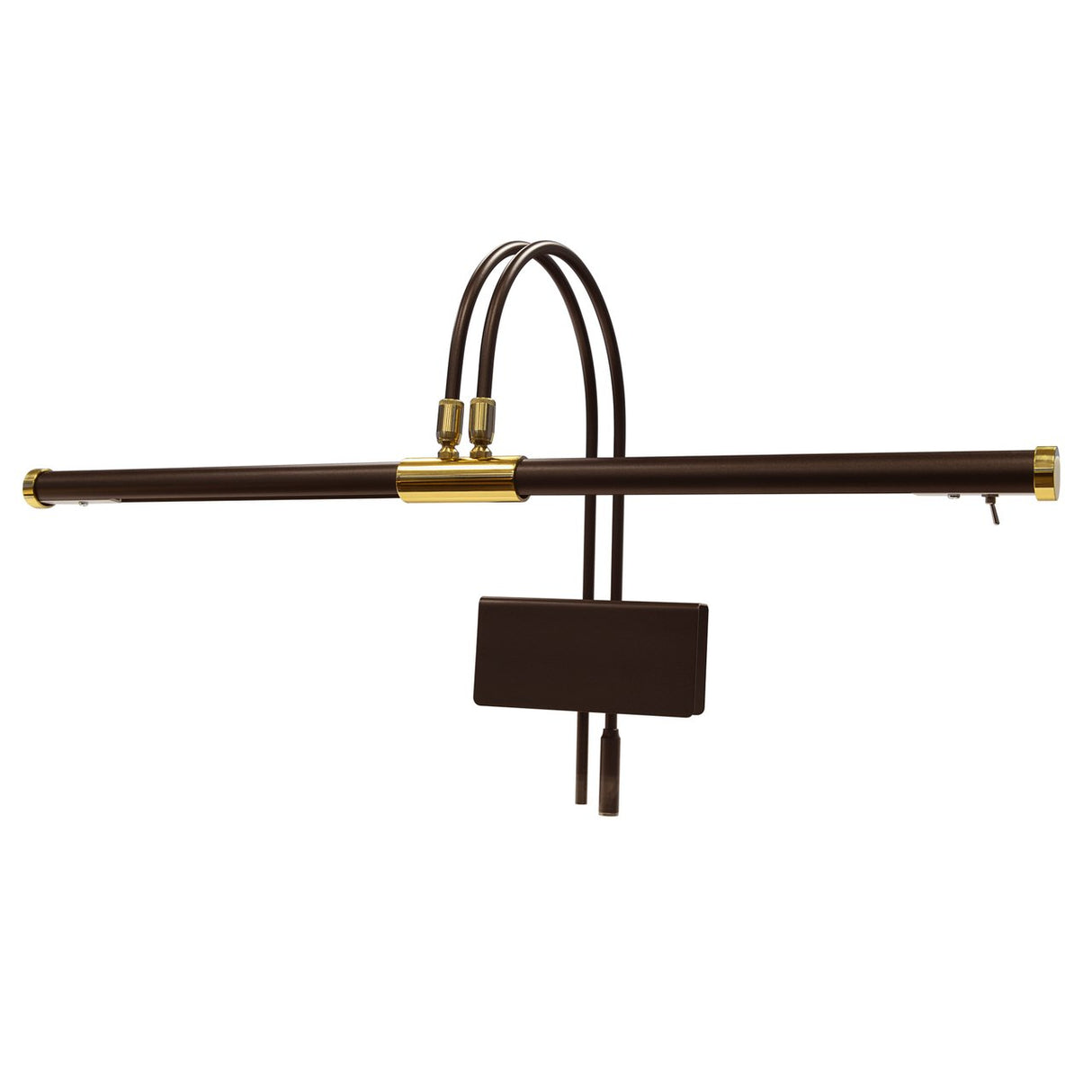 mahogany bronze led piano lamp gpled22