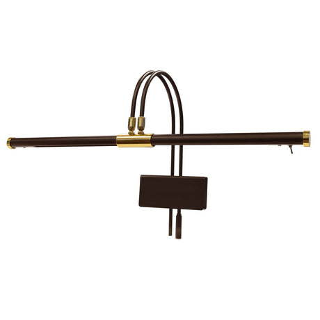 mahogany bronze led piano lamp gpled22
