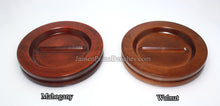 Load image into Gallery viewer, grand piano caster cups walnut and mahogany finish