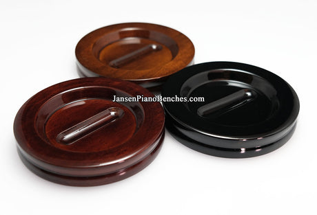 grand piano pads walnut mahogany and ebony wood