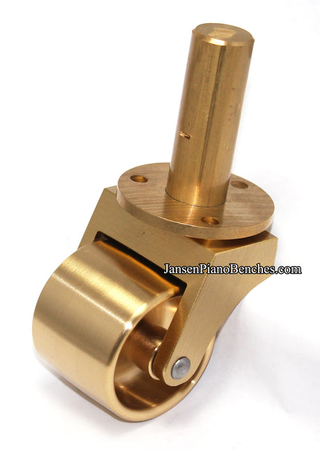 brass grand piano caster