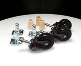 Piano Casters Rubber Wheels