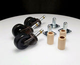 Piano Casters Rubber Wheels