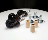 Piano Casters Rubber Wheels