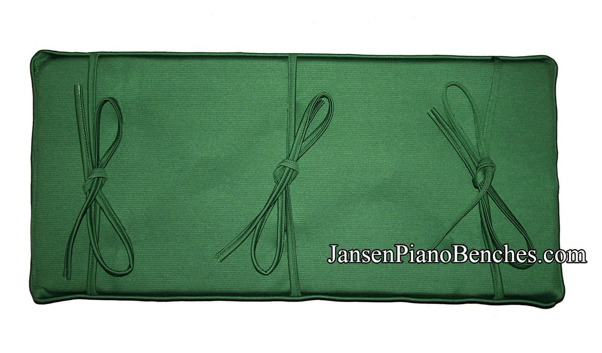 green piano bench pad GRK cushion