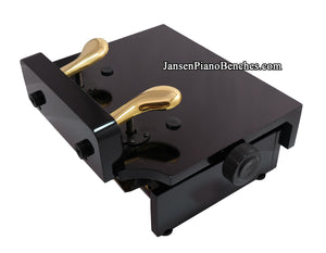 grk piano pedal extender black high polish