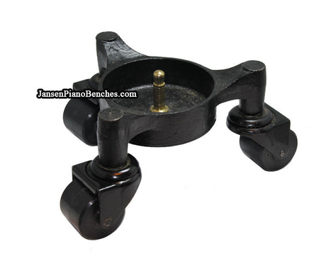 grand piano leg dolly round legs