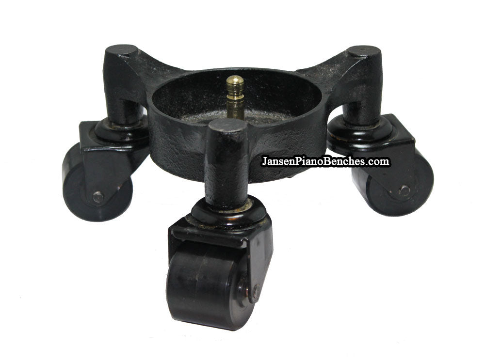 round piano leg dolly
