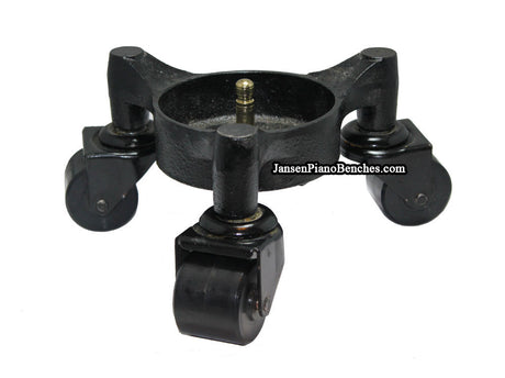 round piano leg dolly