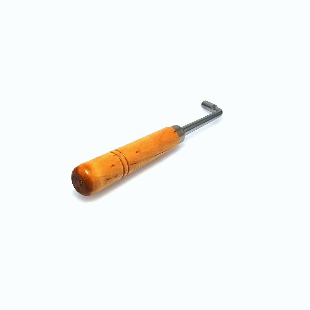 Gooseneck Tuning Lever for Harpsichord Dulcimer Zither and Harp