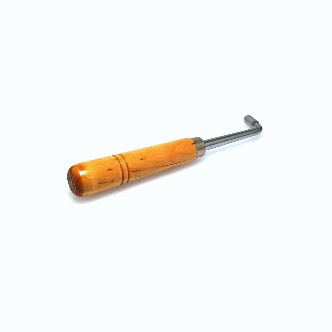 Gooseneck Tuning Lever for Harpsichord Dulcimer Zither and Harp