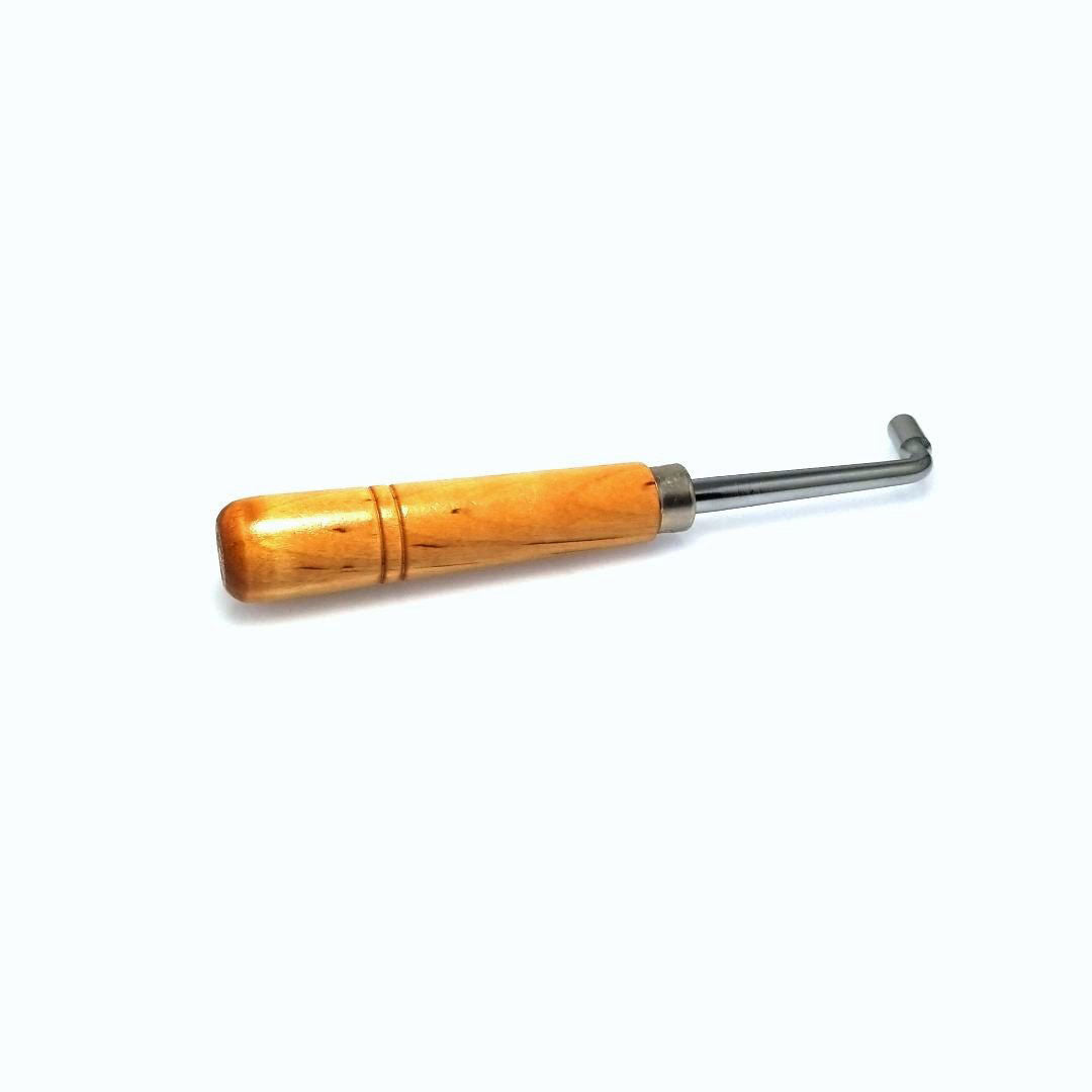 Gooseneck Tuning Lever for Harpsichord Dulcimer Zither and Harp