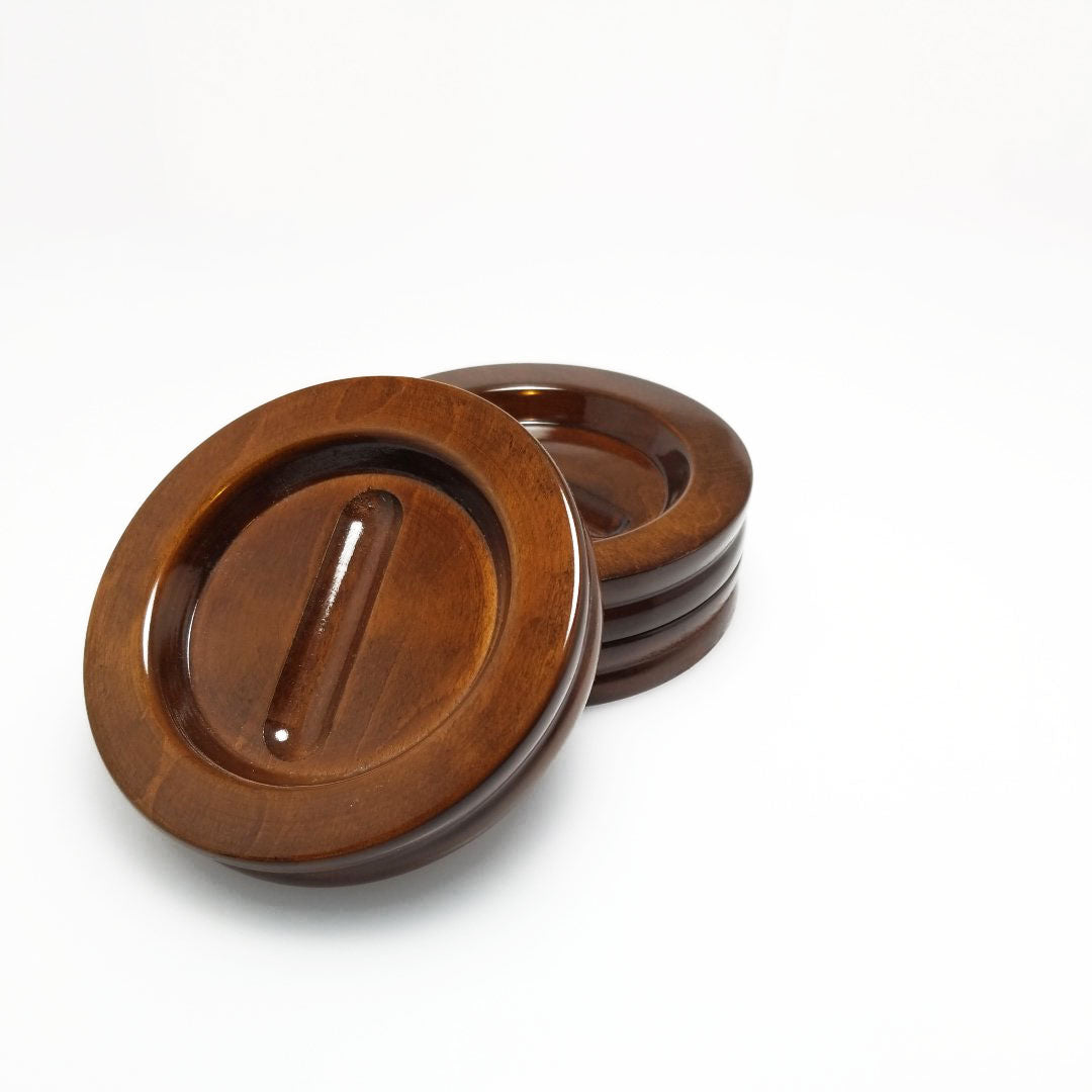 wanut high polish grand piano caster cups pads Jansen