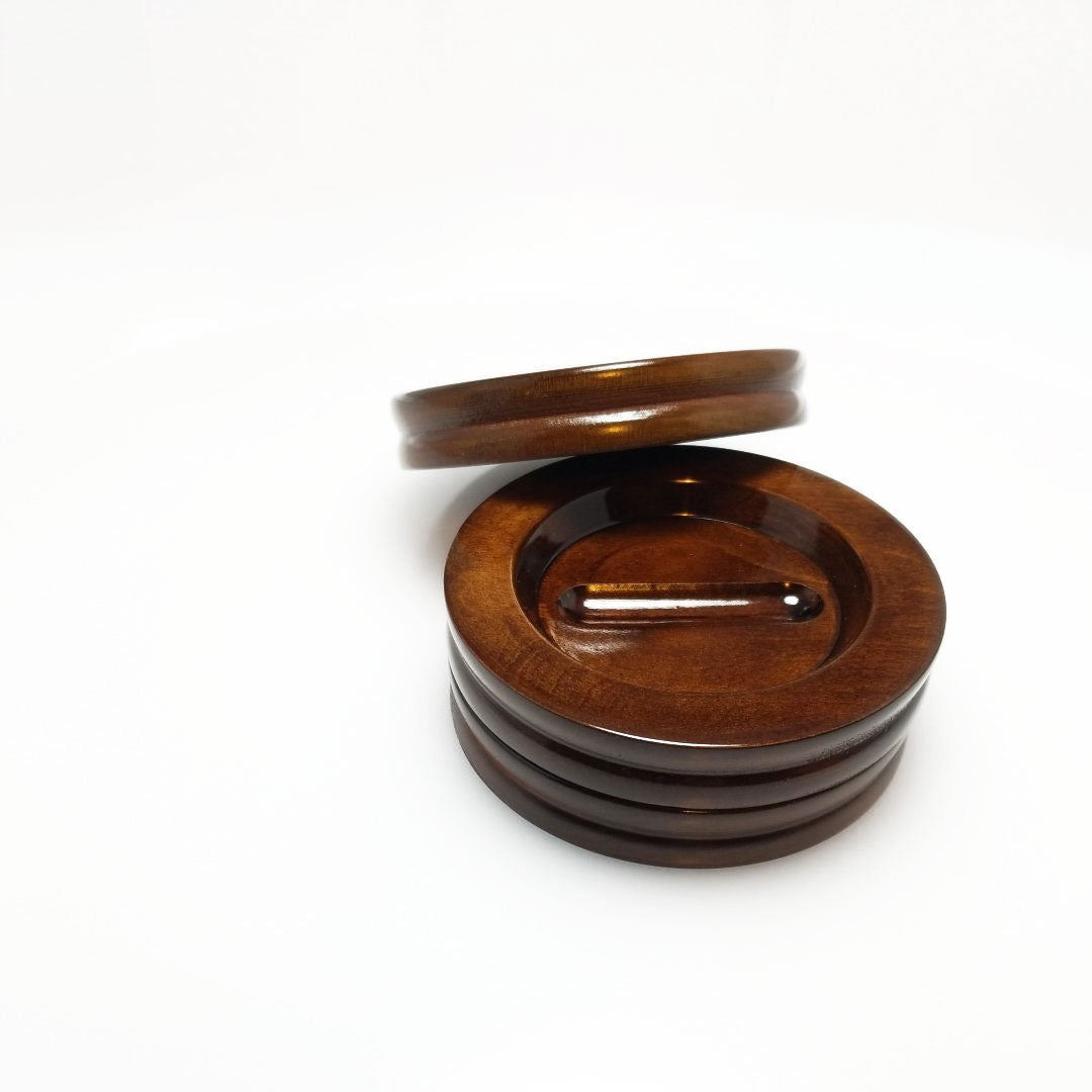 5" High Polish Piano Caster Cups Jansen