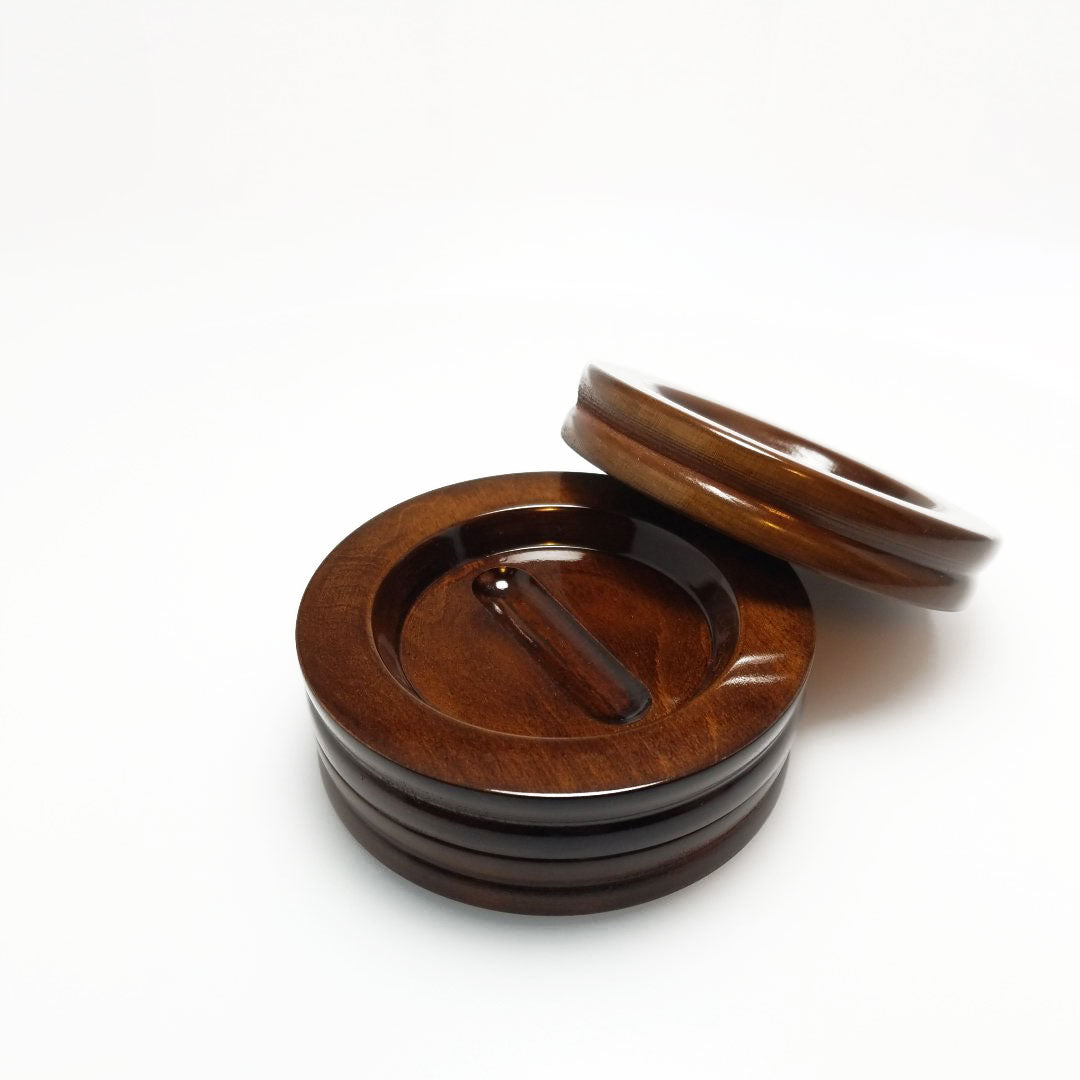 5" High Polish Piano Caster Cups Jansen