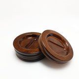 5" High Polish Piano Caster Cups Jansen
