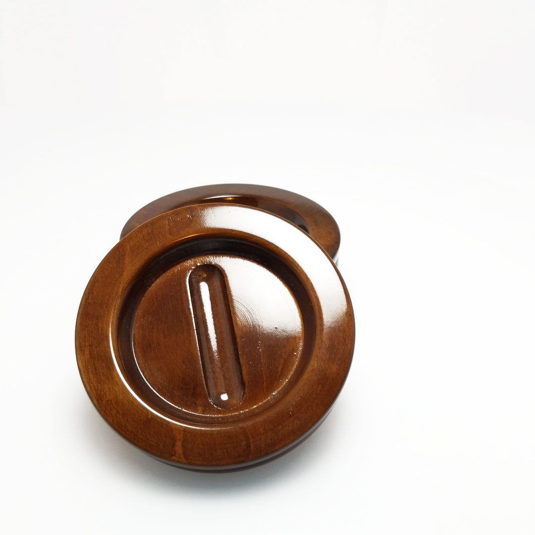 5" High Polish Piano Caster Cups Jansen