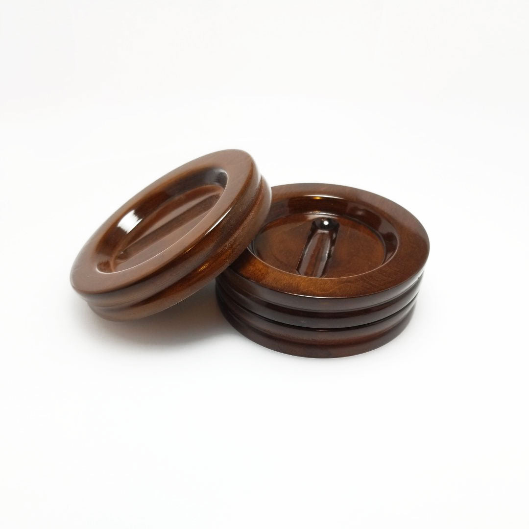 5" High Polish Piano Caster Cups Jansen