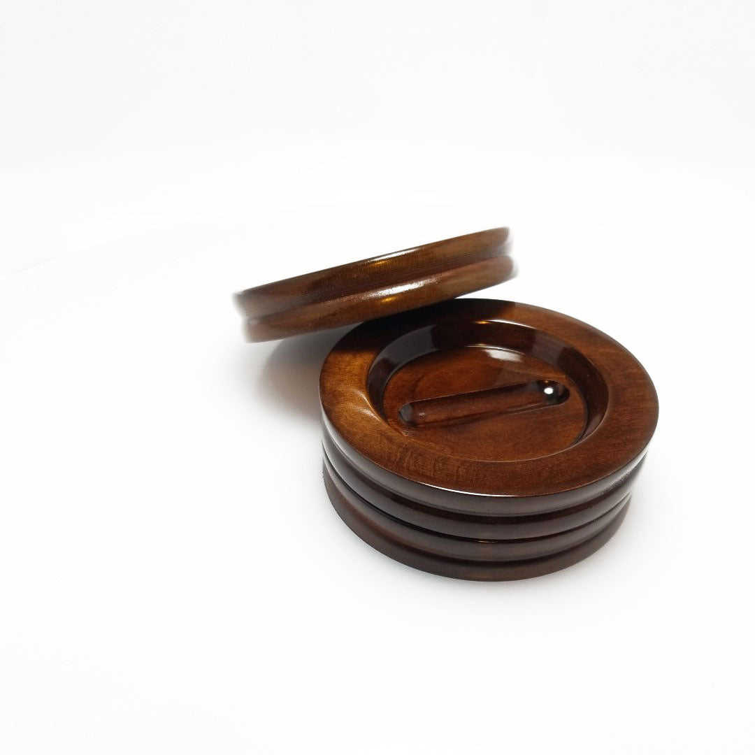 5" High Polish Piano Caster Cups Jansen