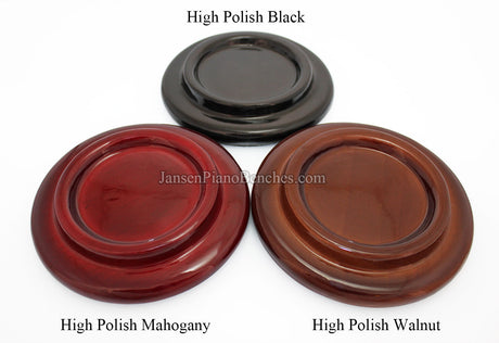 high polish grand piano pads walnut mahogany black
